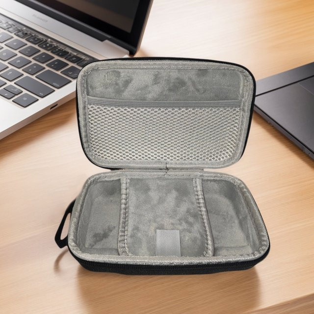 APWIKOGER Schutztasche für Retroid Pocket Flip 2, Staubdichte Reise-Tragetasche in Schwarz - Bild 1