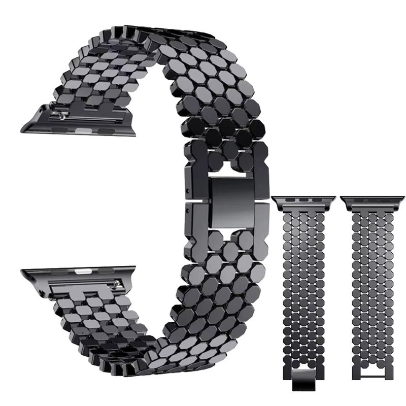 WoMaGe Uhrenarmband Edelstahl, Silber, Unisex - Bild 3