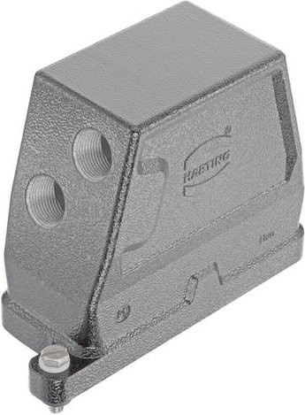 HARTING Tüllengehäuse 19 40 016 0526 19400160526 in Grau aus Edelstahl - Bild 1