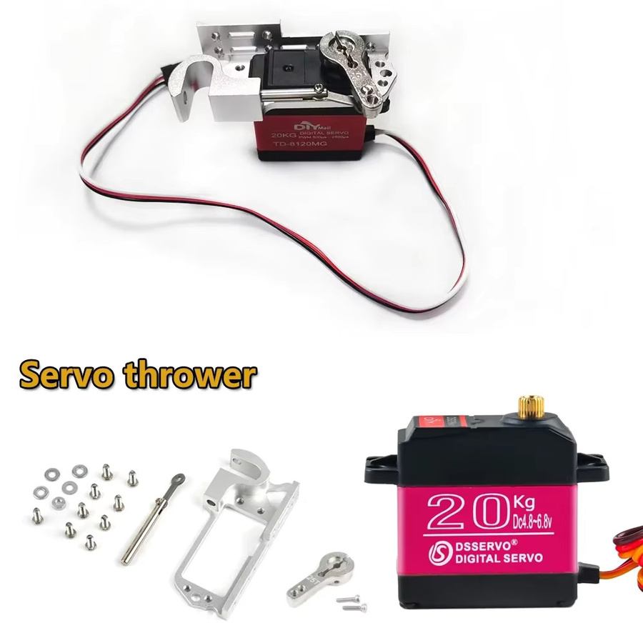 wishiot DS3218 Digitaler Servomotor, 180°, Metallgetriebe, mit 25T Arm - Bild 2
