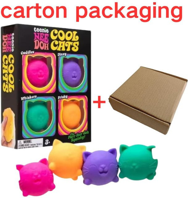 Schylling Mini Nice Cube & Cool Cats, Squishy, Spielzeug - Bild 1