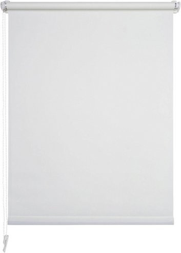 LIEDECO Klemmfix Rollo aus Polyester, weiß, B: 120 cm, H: 150 cm - Bild 1