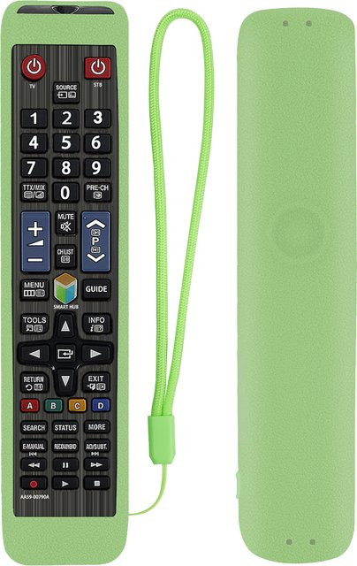 Schutzhülle für Samsung Fernbedienungen AA59-00594A AA59-00581A AA59-00582A BN59-01178B BN59-01178W in Schwarz und Grün - Bild 1