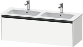 Duravit Waschtischunterschrank Ketho.2, wandhängend, weiß matt, B/T/H: 128 x 44 x 44 cm - Bild 1