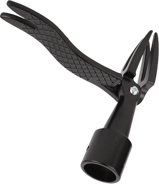 Neoglint Stand-Up-Unkrautstecher aus Aluminiumlegierung mit 4 Krallen in Schwarz - Bild 1