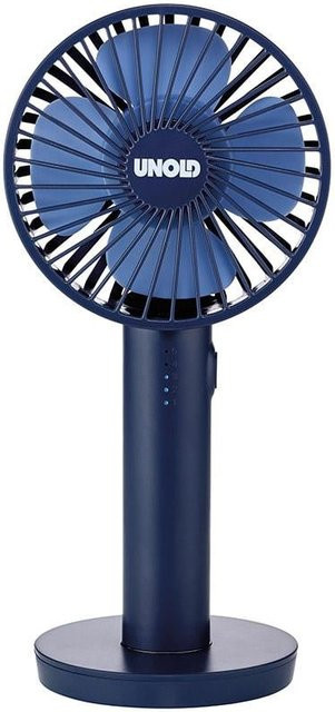 Unold Breezy II Mini Handventilator, Blau, Wiederaufladbar - Bild 1