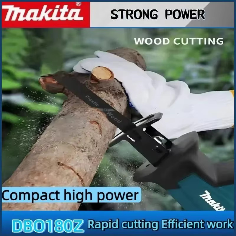 Makita DJR189 Akku-Säbelsäge mit bürstenlosem Motor aus der LXT Serie, 18V Akku-Säge für Holz und Metall - Bild 3