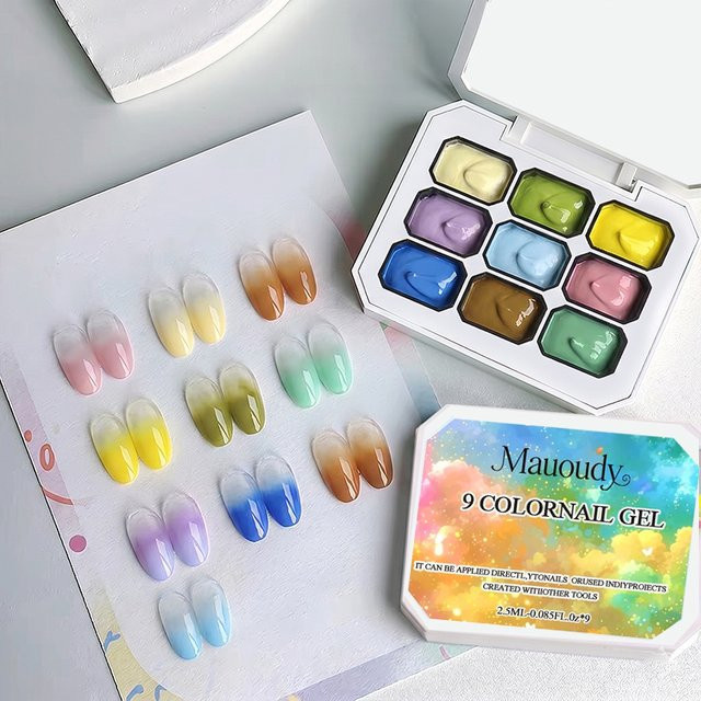 Monet's Garden Gel-Nagellack, 9 Farben, Unisex - Bild 1