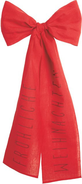 Rico Design Stickpackung Schleife Fröhliche Weihnachten in Rot - Bild 1