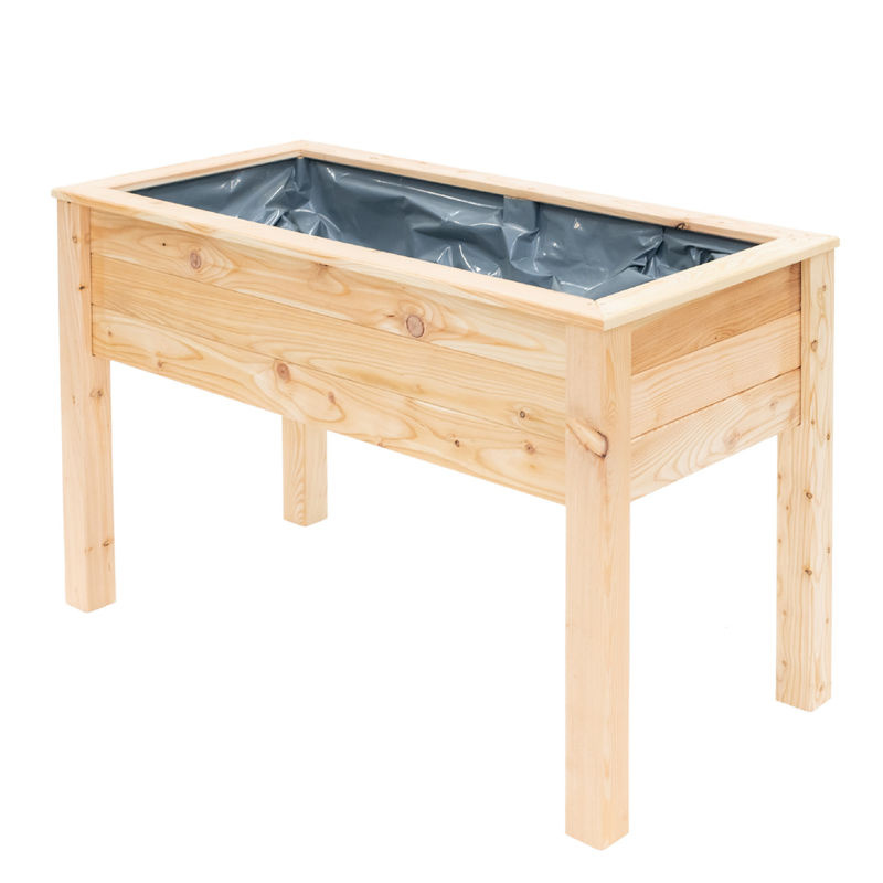 Westmann Stelzenhochbeet Emily aus Lärchenholz, natur, B/T/H: 120 x 65 x 75 cm - Bild 4