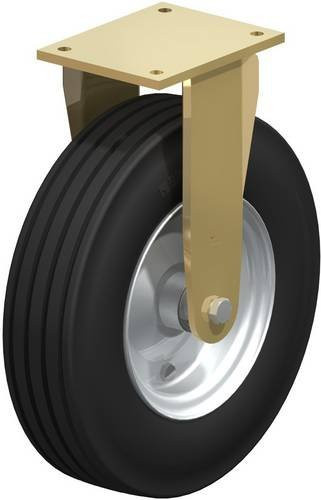 Blickle BS-VLE 405K Bockrolle in Schwarz und Multicolour mit Stahl, Rad-Durchmesser: 405 mm, Tragfähigkeit (max.): 950 kg - Bild 1