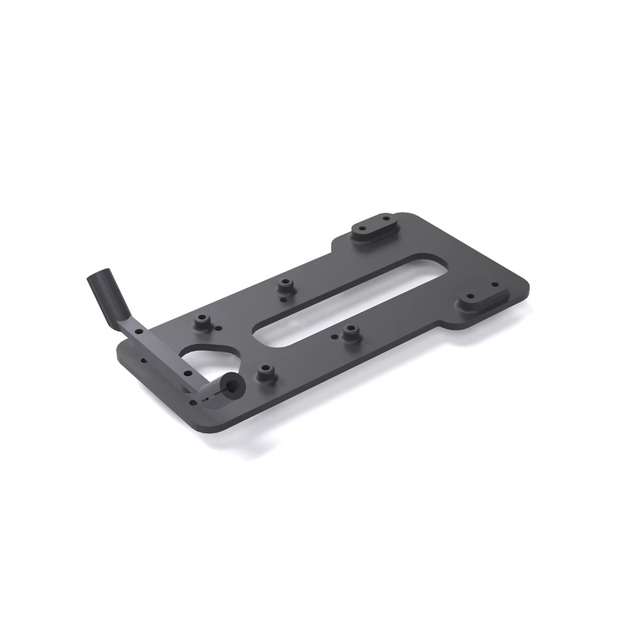 CaddxFPV 3D-gedruckter Montagesockel und Antennenhalterung für GM3 Gimbal in Schwarz - Bild 2