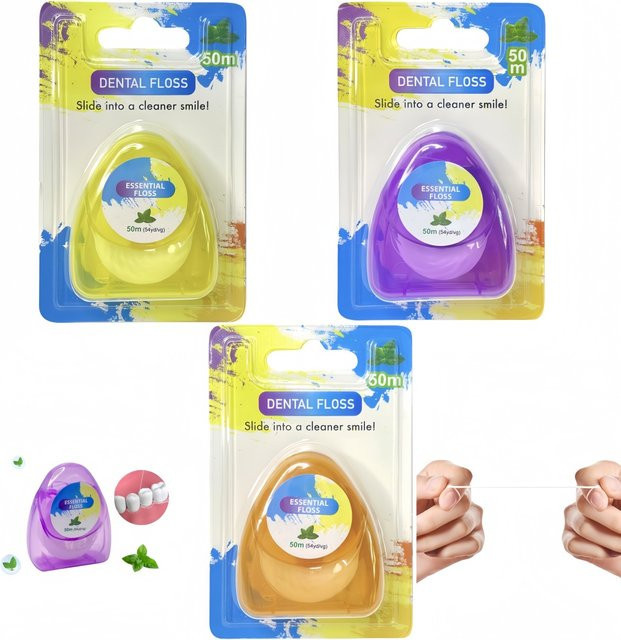 LGFU Zahnseide Mint, 50 m, Interdentalreinigung - Bild 1