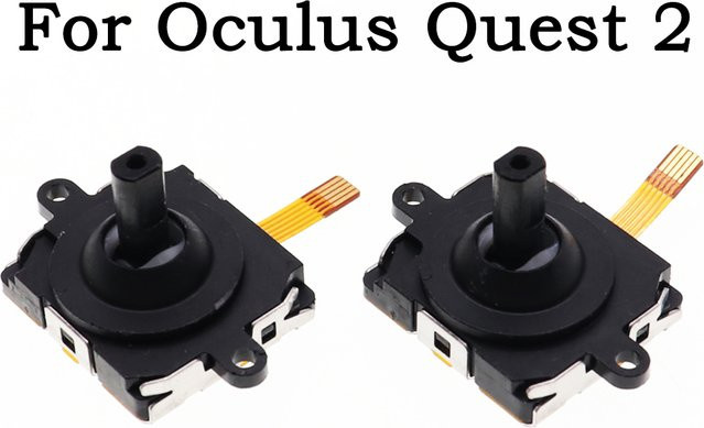 Original 3D Analog Joystick Ersatzteil für Oculus Quest 2 Controller Rocker Modul Reparatur Zubehör Schwarz - Bild 1