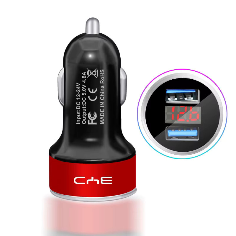 Schnellladegerät mit 2 USB-Anschlüssen und Digitalanzeige für BYD Modelle - Bild 4