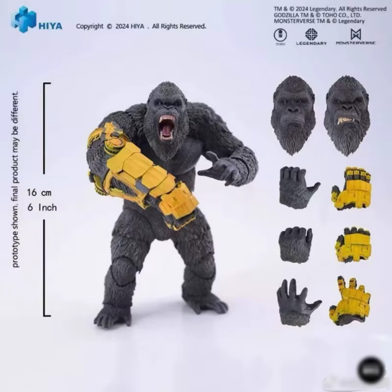 HIYA Godzilla x Rise des King Kong Empire King Kong, Actionfigur, ab 14 Jahren - Bild 4