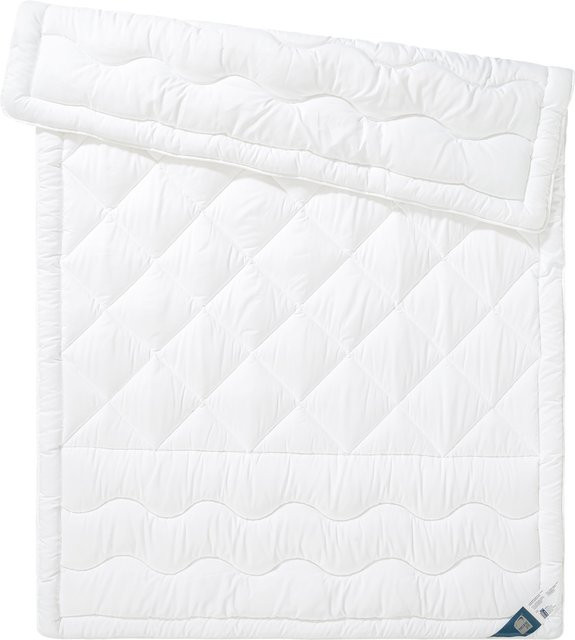LIVARNO HOME TEMPzona Wärmebettdecke TECFill 25 mit klimaregulierender Polyesterfüllung, Farbe: Weiß, B/T/H: 155 x 220 cm - Bild 1