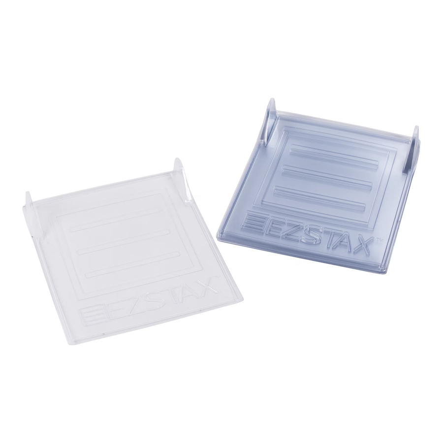 Genialo T-Shirt-Organizer aus Kunststoff, 10 Stück, transparent, stapelbar - Bild 2