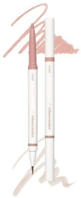 ETUDE Re-Creation Maker Dual Aegyo-Sal Augenbrauenstift & Lidschatten, 0,9g, 02.Cool Tone - Bild 1