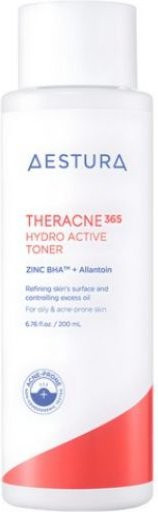 AESTURA THERACNE 365 Hydro Aktiver Toner, 200 ml, mit BHA und Zink - Bild 1