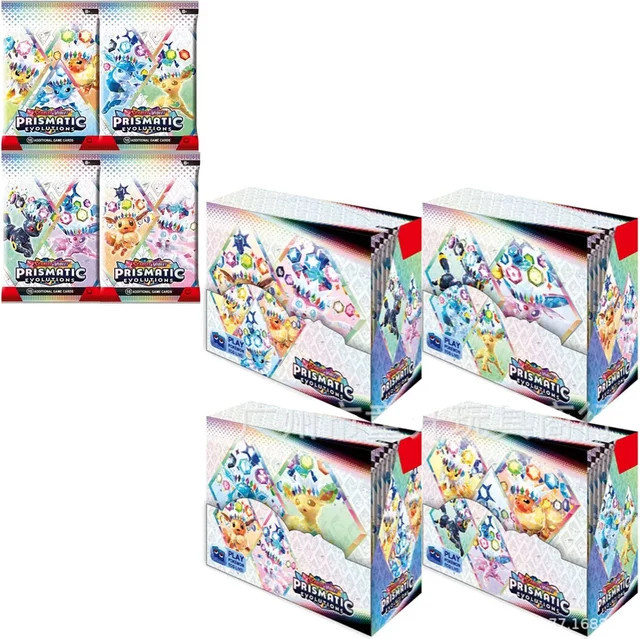 TAKARA TOMY Pokémon Prismatic Evolutions Stellar Crown 151 Ultra Prism, 360-teiliges Set, ab 6 Jahren, englisch - Bild 1