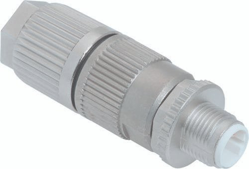 HARTING Kabelsteckverbinder 21032411301 aus Messing in Silber mit 2 Polen - Bild 1