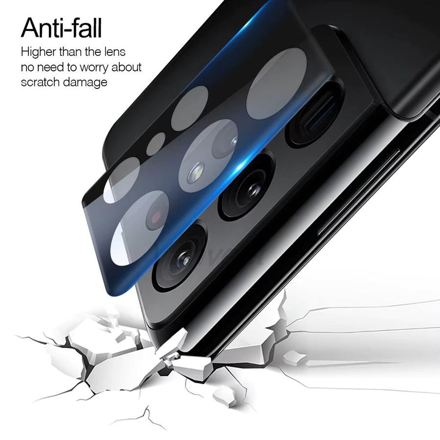 Kamera Glas Schutz für Samsung Galaxy S24 Ultra S25 S23 FE S22 Plus S21 S20 FE A73 A71 M31 Z Fold 3 4 transparent - Bild 5