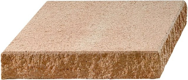 Kann Pfeilerabdeckplatte aus Sandstein für Bruchsteinmauern, Farbe: Sand, B/T/H: 47,2 x 47,2 x 8 cm - Bild 1