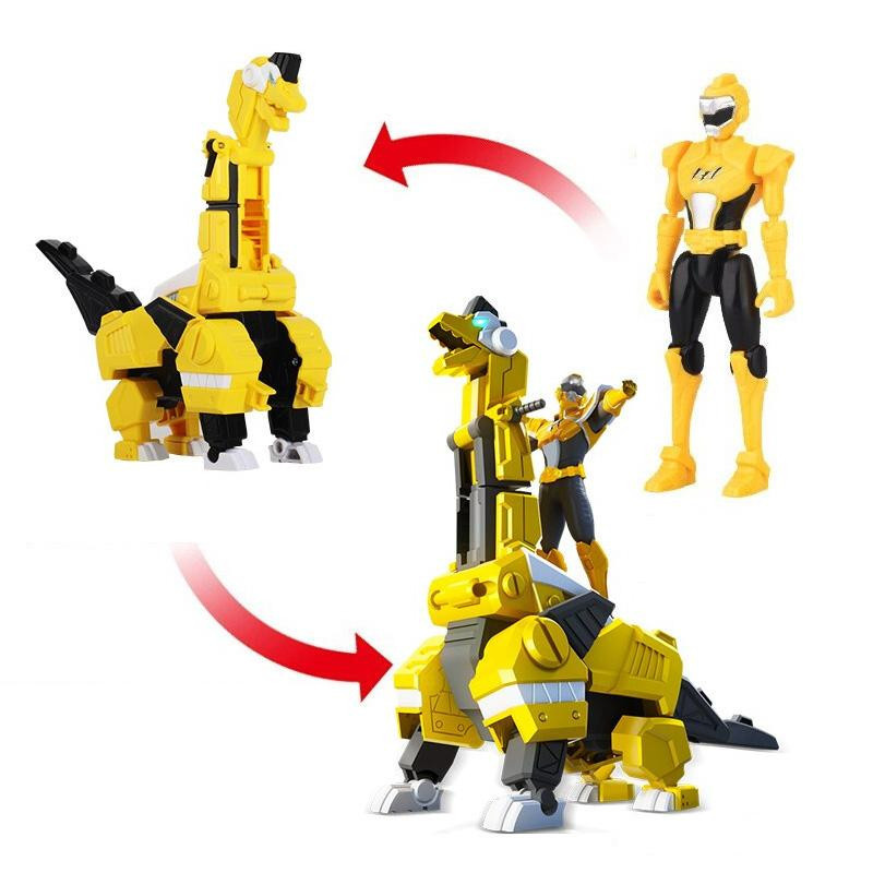 SYANDZ Mini Force Super Dinosaurier Kraft Transformation, Actionfiguren, ab 3 Jahre - Bild 2