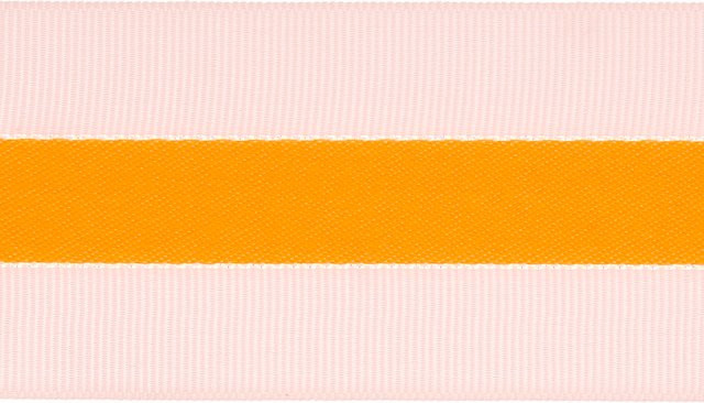Rico Design Paper Poetry Webband Duo Streifen in Apricot und Neon Orange - Bild 1