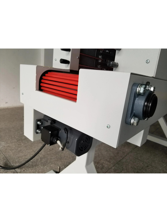 Automatische Schrumpffolien-Etikettierungsmaschine mit Tunnelofen für Kunststoff-Glasflaschen und Metalldosen in Weiß - Bild 4