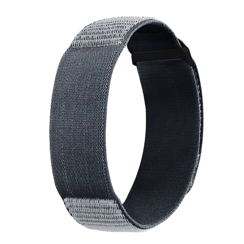 Valdus Vitro SmartBand Uhrenarmband, Nylon, 22mm, Silber - Bild 2