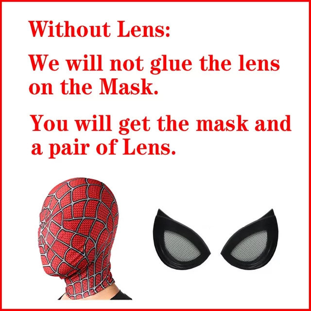 MINISO Marvel Kostümisierte Maske, Rot, Plüsch / Textil - Bild 1