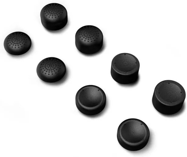 uRAGE 8-in-1 Control-Stick-Aufsätze-Set für PlayStation PS4 PS5 und Xbox Controller in Schwarz - Bild 1