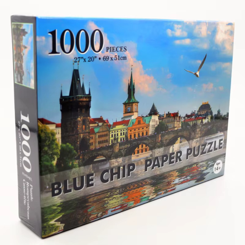MaxRenard Prag Ölgemälde Puzzle, 1000 Teile, ab 14 Jahre - Bild 2