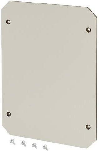 Hensel Isolierstoff-Montageplatte EB MP 35 in Grau, 4 mm stark - Bild 1