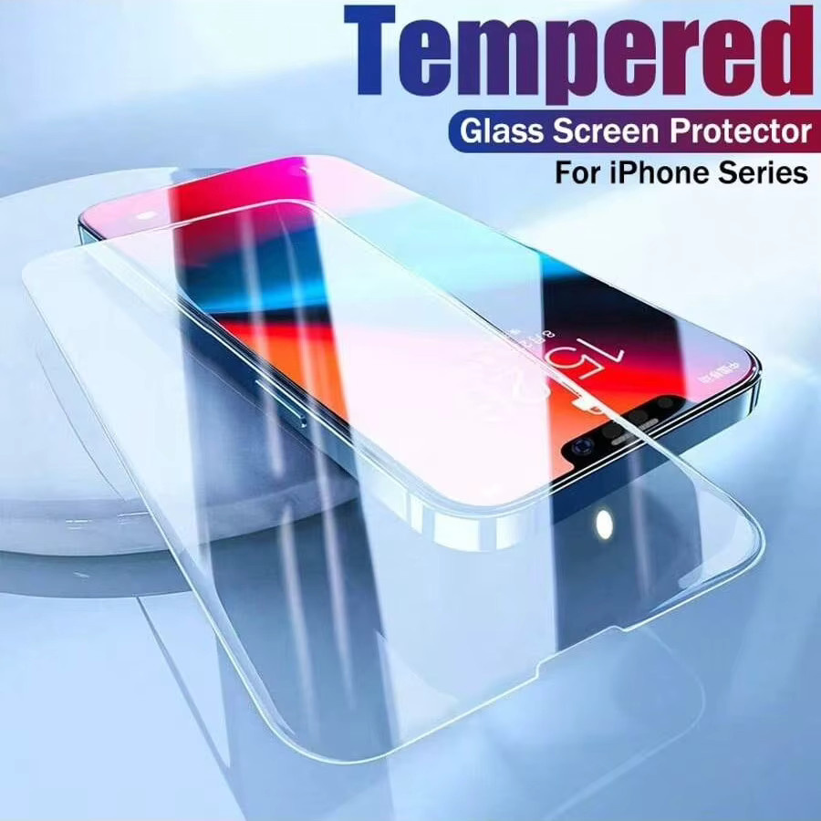 SHUSHU Panzerglas Displayschutz Transparent für iPhone 11 bis iPhone 16 Pro Max und diverse Modelle - Bild 5