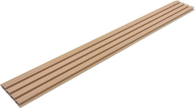 Home Deluxe WPC Fassadenverkleidung DUVAR Panel in Teak für 40 m² - Bild 2