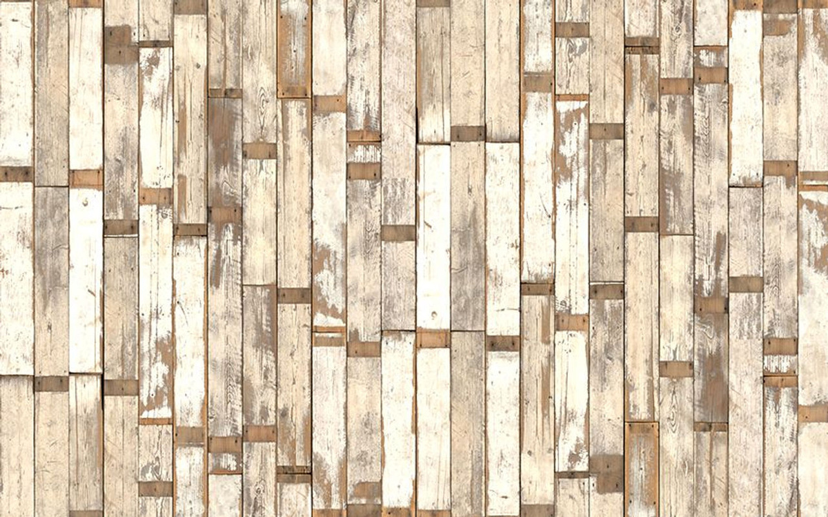 NLXL Tapete Scrapwood 02 PHE-02 in Beige und Multicolour aus Vlies im Nature Design - Bild 2