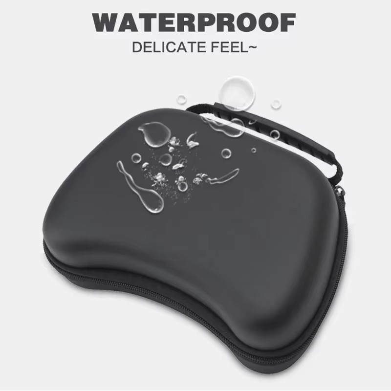 DATA FROG Schutzhülle für Xbox One Series X Controller, stoßfeste und wasserabweisende Reise-Aufbewahrungstasche in Schwarz - Bild 2