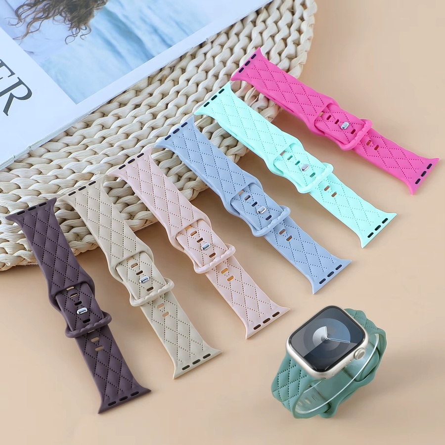Uhrenarmband Silikon, Bunt, Unisex - Bild 2