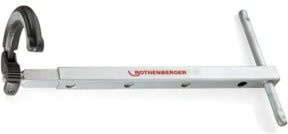Rothenberger Teleskop-Standhahnmutternschlüssel in Silber mit Spannbereich 20-48mm / 3/4"-1.7/8" - Bild 1