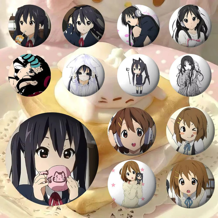 Bilibili Anstecknadel Anime K-ON, Metall, Bunt - Bild 3
