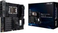 ASUS PRO WS W790E-SAGE SE Mainboard mit W790 Chipsatz, LGA4677 Socket-E, SSI EEB Formfaktor, 10 Gigabit LAN und USB-C 3.2 Gen 2x2 in Schwarz - Bild 1