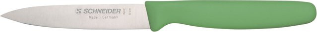 Schneider Gemüsemesser in Grün mit Edelstahlklinge und 10 cm Klingenlänge - Bild 1