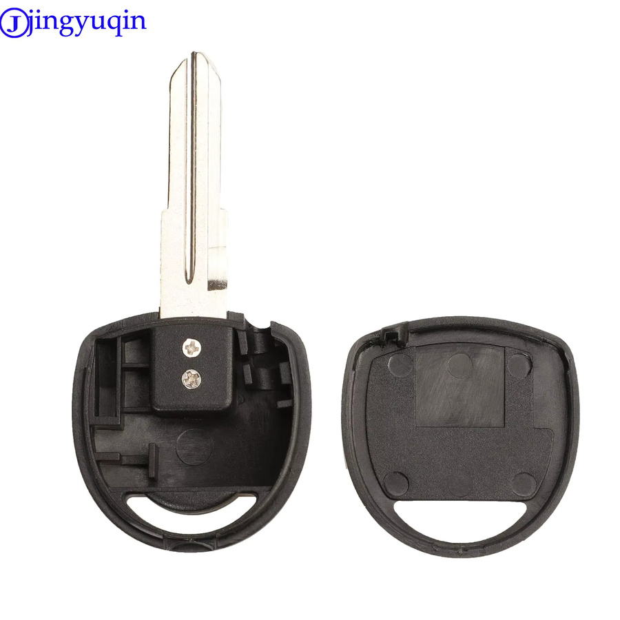 Jingyuqin Transponder Chip Schlüssel Gehäuse für Opel Agila Combo Van Corsa Meriva Tigra Chevrolet Cruze in Schwarz - Bild 2