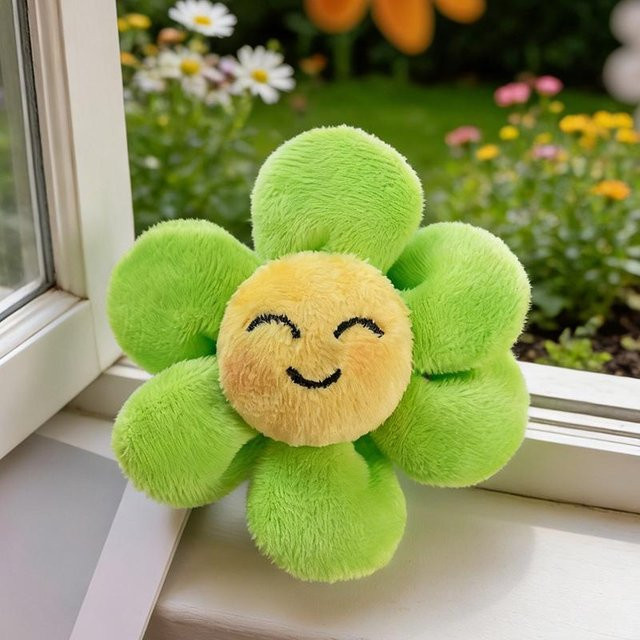 Binchi Fitness Brosche Sonnenblume, Plüsch, Bunt, Unisex - Bild 1
