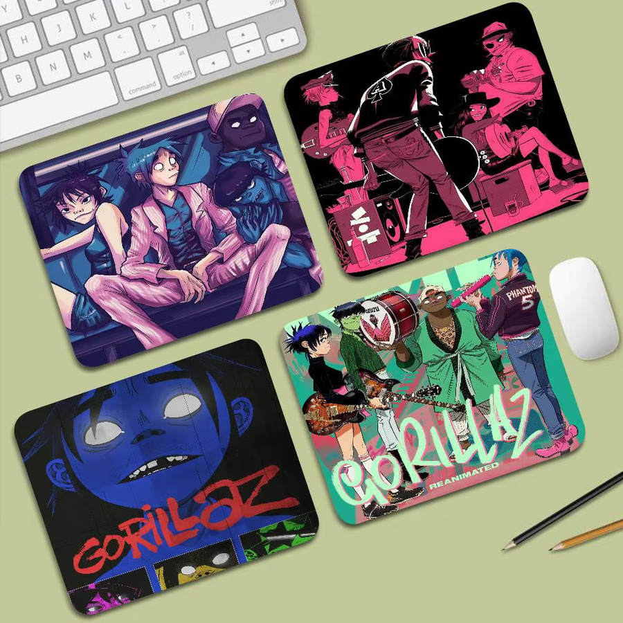 Rastar Retro Music G-GorillazS Shortcuts Mauspad in Multicolour mit rutschfester Gummibasis für Laptop und Heimcomputer - Bild 2