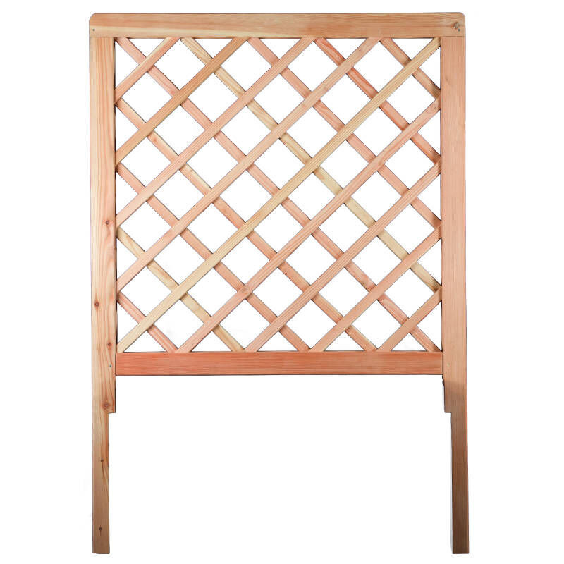 Rankgitter STOCKHOLM von T&J aus Holz und Edelstahl in Braun, Höhe: 150 cm, Breite: 104 cm - Bild 1
