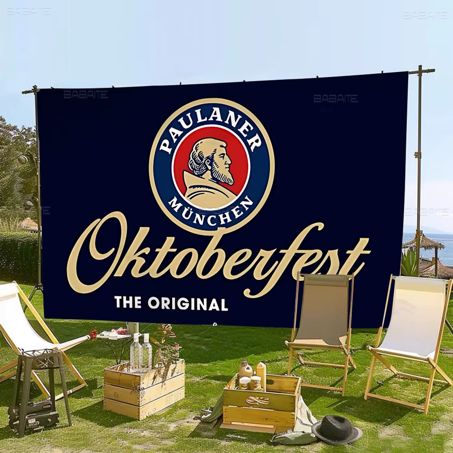 Paulaner Retro-Flaggen für die Innendekoration im Oktoberfest-Stil - Bild 3